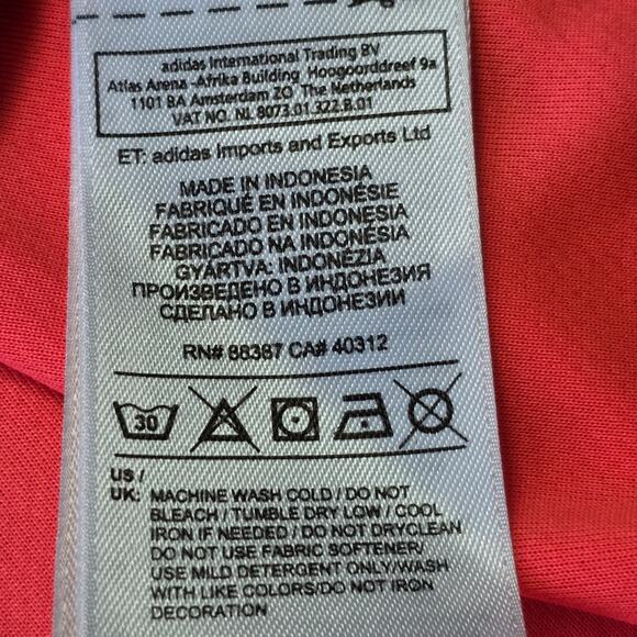 Adidas Supernova V-Neck Shirt Women’s XL Short Sleeve Running Athletic - Picture 4 of 8